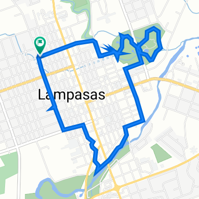 North Ridge Street 301, Lampasas to North Ridge Street 301, Lampasas