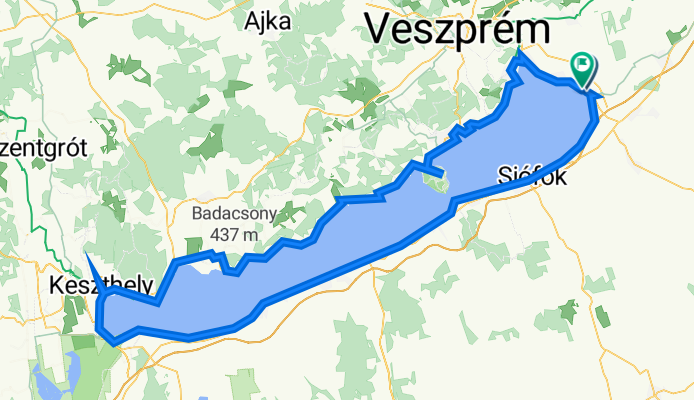Rákóczi Ferenc út 45, Balatonakarattya - Csittényhegyi utca 10, Balatonakarattya