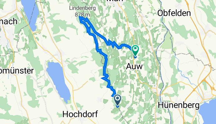 Abtwil AG nach Rüstenschwil 2, Auw