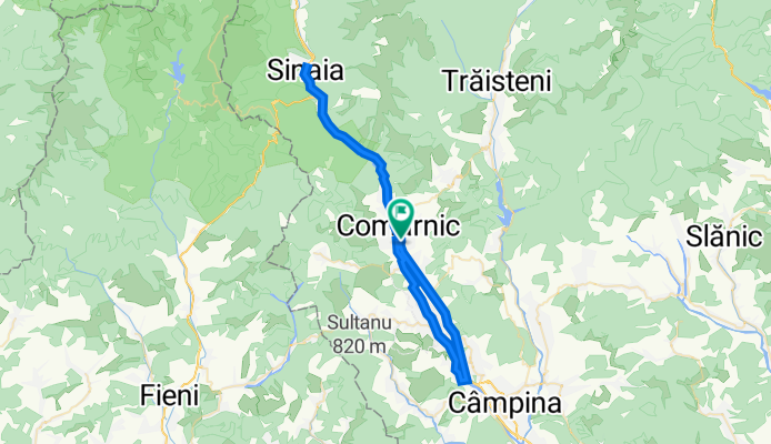 Comarnic-Sinaia si retur prin Breaza