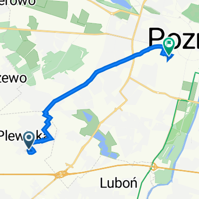 Tęczowa 30O, Plewiska to Stanisława Matyi 2, Poznań