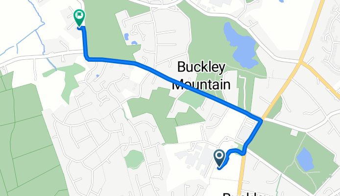 Buckley, Mold to Moorlands, Alltami Road, Mold