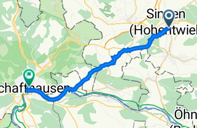 Route in der Bikemap App öffnen