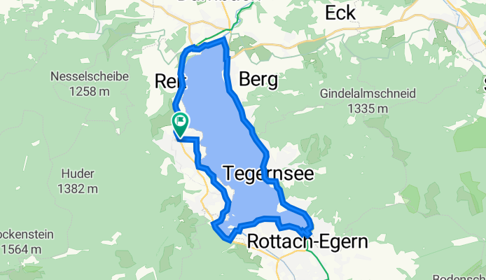 Anton-von-Rieppel-Straße 1, Bad Wiessee to Anton-von-Rieppel-Straße 1, Bad Wiessee