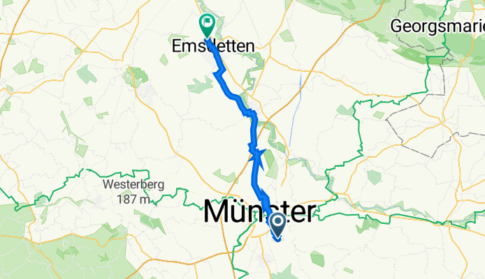 Albersloher Weg, Münster nach Hummertsesch 14, Emsdetten