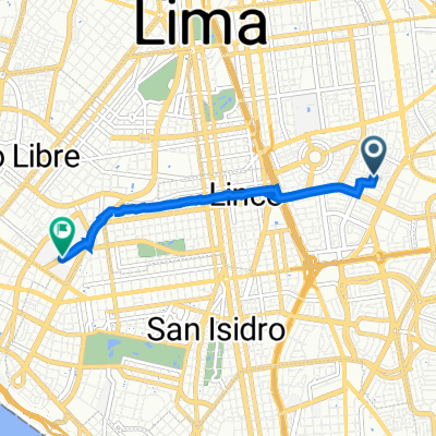 De Juan Bujanda 335, Lima a Avenida Punta del Este 2403, Jesús María