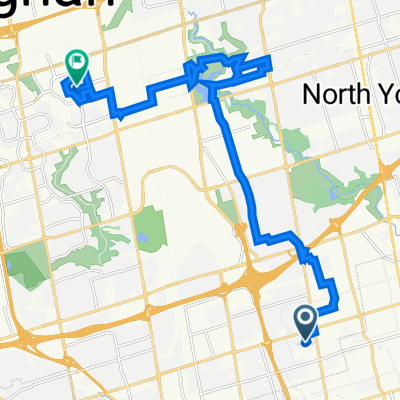 3 Madoc Dr, Toronto to 100 York Blvd, Toronto