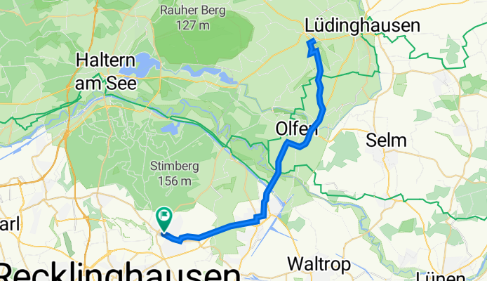 Kantstraße 4, Oer-Erkenschwick nach Kantstraße 1, Oer-Erkenschwick