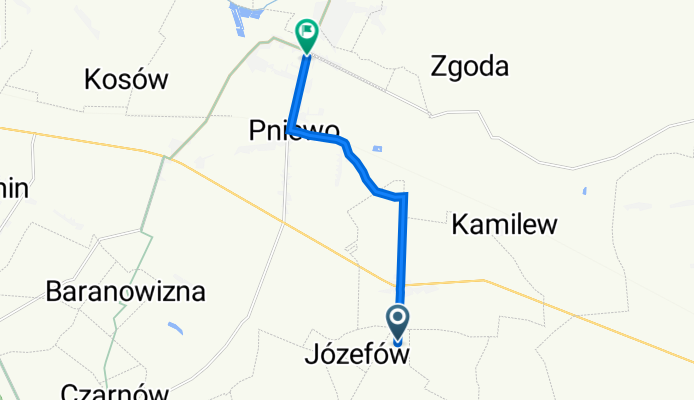 Wilkęsy 2, Bedlno do Dworcowa 7, Grabów