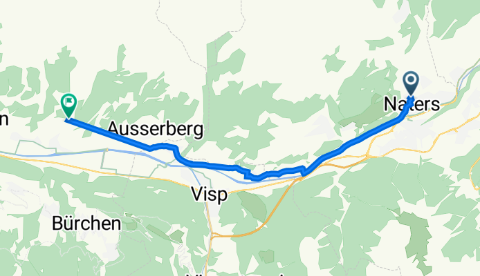 Schlossweg 6, Naters nach Lötschberg-Südrampe, Niedergesteln