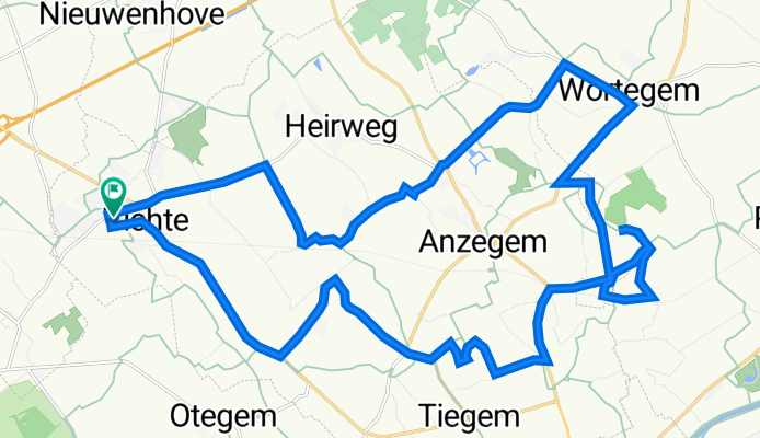 Beukenhofstraat 29, Anzegem naar Beukenhofstraat 31, Anzegem