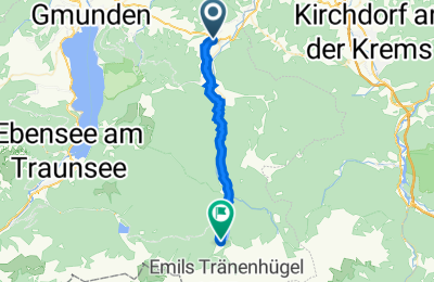 Route in der Bikemap App öffnen