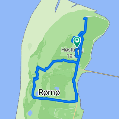 Vestervej, Rømø nach Vestervej 33C, Rømø