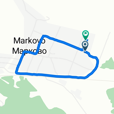 От Ивановская улица 4, Марково до Ивановская улица 8, Марково