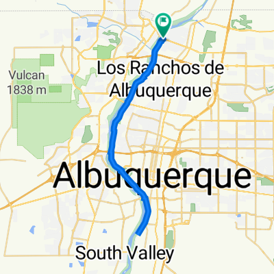 1295 Alameda Blvd NW, Albuquerque to 1295 Alameda Blvd NW, Albuquerque