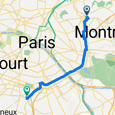 24 Rue des Bruyères, Les Lilas à 27 Villa Baudran, Arcueil