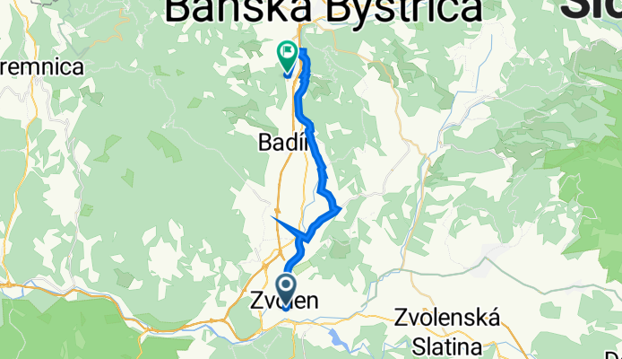 Námestie SNP 19 do Kremnička 4