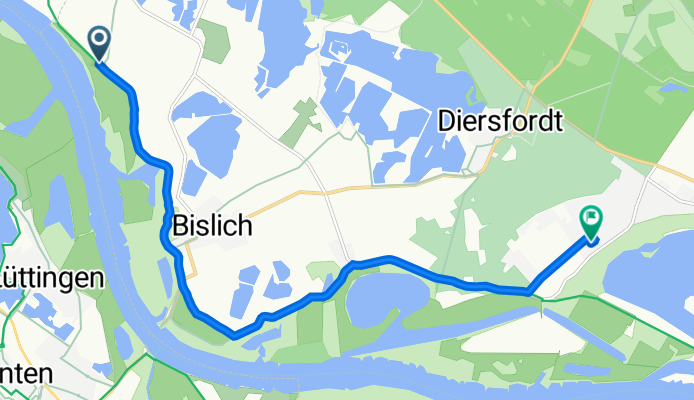 Am Stummen Deich, Wesel nach Düsselweg 5, Wesel