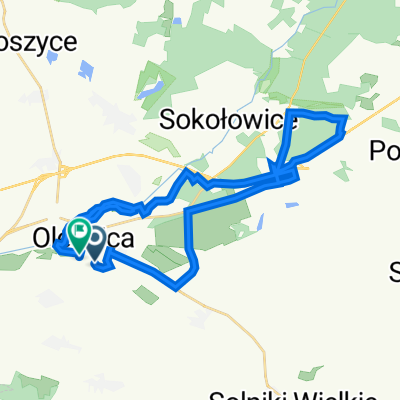 S Moniuszki 69, Oleśnica do Juliusza Słowackiego 2, Oleśnica