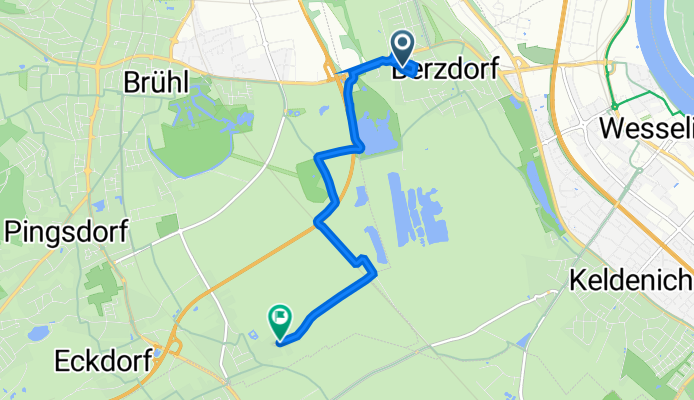 Im Kleinen Mölchen 86, Wesseling nach Weiherhofstraße 48, Brühl