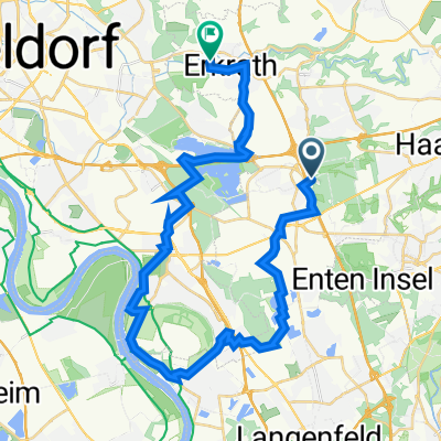 Entspannte Route