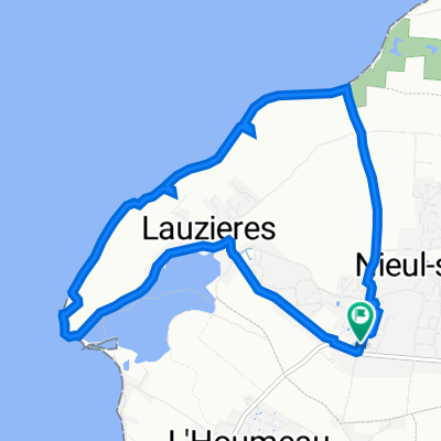 Rue du Grimaud, Nieul-sur-Mer à 34 Rue Éric Tabarly, Nieul-sur-Mer