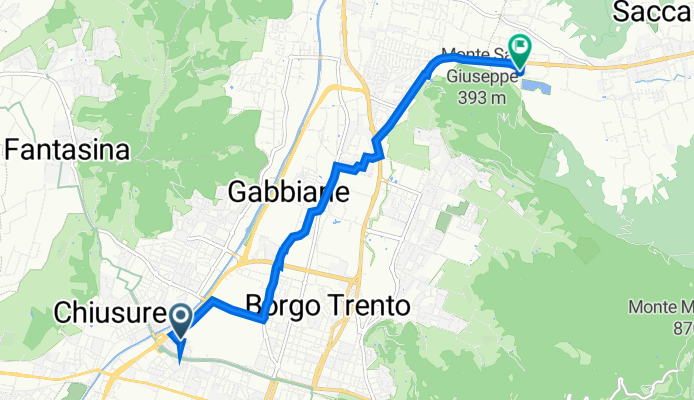 Da Via Luciano Manara 104, Brescia a Via San Giuseppe 5, Nave