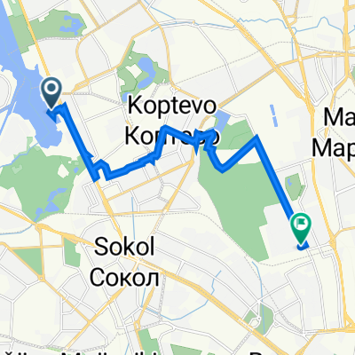 Ленинградское шоссе, 39 с23, Москва до Тимирязевская улица, 9, Москва