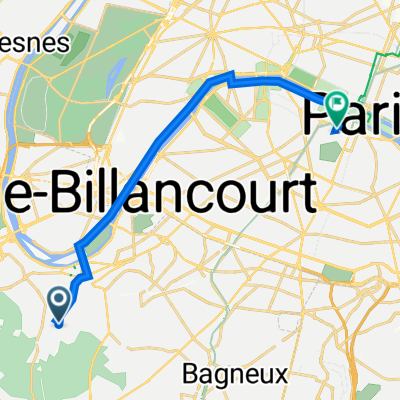 103 Rue Henri Barbusse, Meudon à 6 Carrefour de l'Odéon, Paris