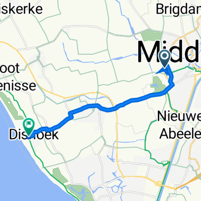 Michaelsdreef 21, Middelburg nach Strand Koudekerke, Koudekerke