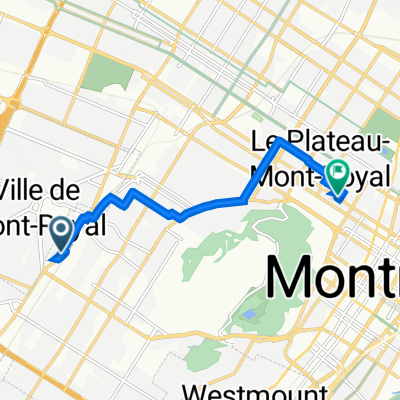 3300 Av de Falaise, Montréal à 3971 Boul St-Laurent, Montréal