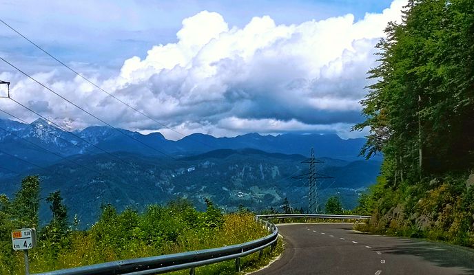 Foto 1 de la ruta de Bikemap "Most na Soči to Bohinjska Bela"
