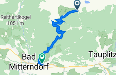 Route in der Bikemap App öffnen