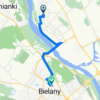 Książkowa 9C, Warszawa do Jana Kasprowicza 52, Warszawa