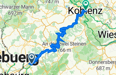 Route in der Bikemap App öffnen