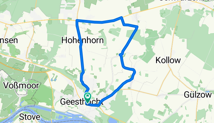 Geesthacht Dassendorf Brunsdorf 20 km
