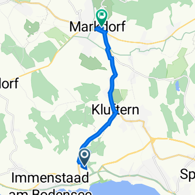 Graf-von-Soden-Straße 1, Immenstaad am Bodensee nach Schedlerstraße 11, Markdorf