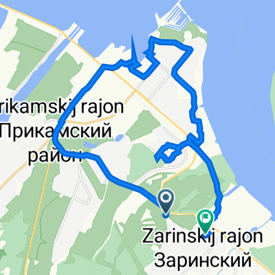 1-я линия Суколда, 1, Чайковский до бульвар Текстильщиков, 7, Чайковский