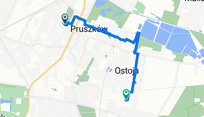 al Niepodległości 15, Pruszków do Tadeusza 21, Pruszków