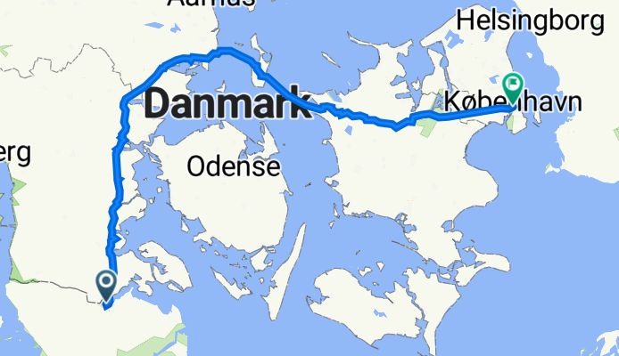 Geheimrat-Dr-Schaedel-Straße 20, Harrislee nach Larsbjørnsstræde 17, Kopenhagen K