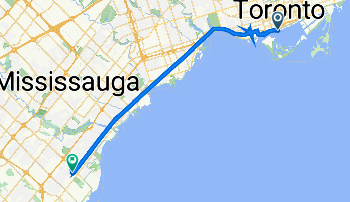 31 Robertson Cres, Toronto to 2170 Bromsgrove Rd, Mississauga