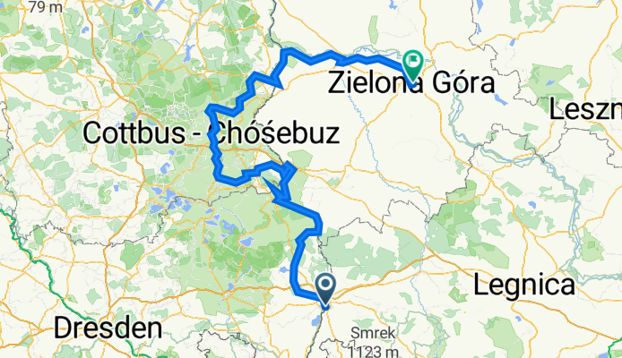 Zgorzelec - Zielona Góra przez Niemcy