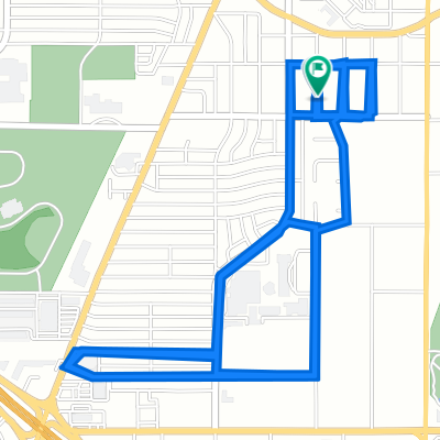 3110 Amarillo St, Abilene to 3109 Amarillo St, Abilene