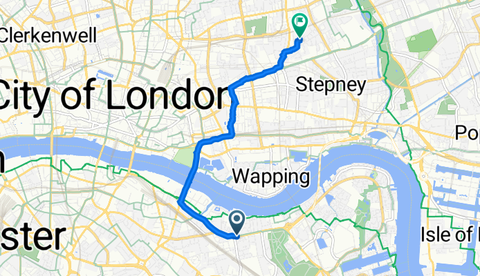 108–114 Jamaica Road, London to Sceptre House, Malcolm Road, London