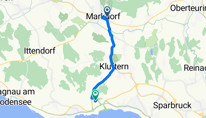 Garwiedenweg 1/1, Markdorf nach Graf-von-Soden-Straße 1, Immenstaad am Bodensee