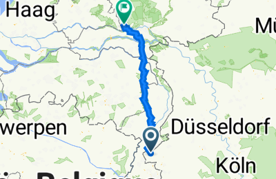 Route in der Bikemap App öffnen