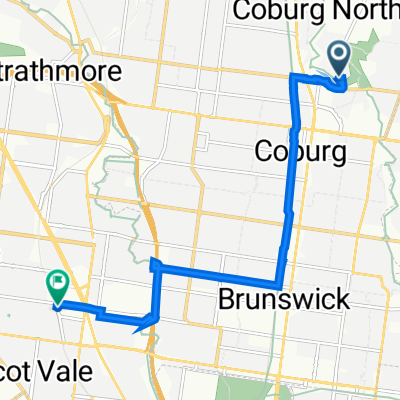 7 Newlands Rd, Coburg North to 7 Moore St, Moonee Ponds