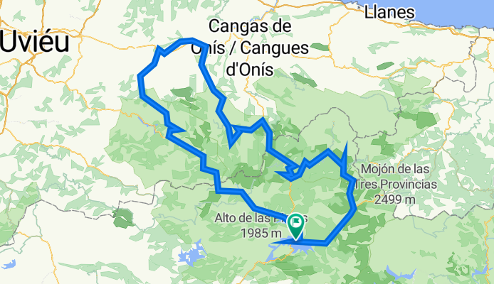 Wikiloc - Riaño - Valdeón - Ponga - Piloña - Caso - Riaño - Riaño - Valdeón - Ponga - Piloña - Caso - Riaño