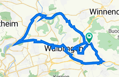 Route in der Bikemap App öffnen