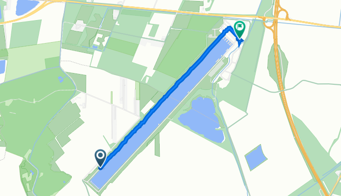 Feldmoching-Hasenbergl, München nach Oberschleißheim